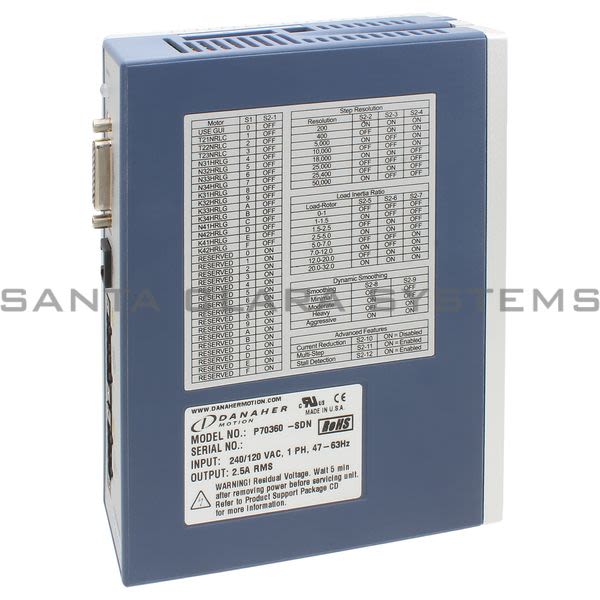 Danaher Controls P70360-SDN  Stepper Drive Product Image