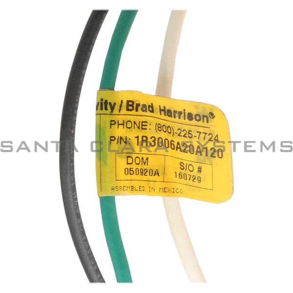 Daniel Woodhead 1R3006A20A120 3 Pin Male Wired Plug Product Image