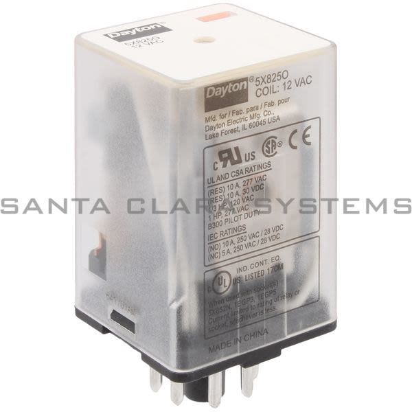Dayton 5X825O Relay Product Image