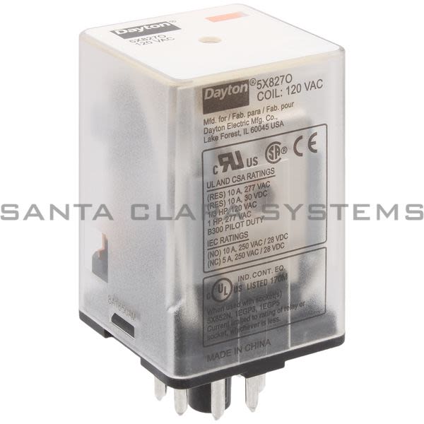 Dayton 5X827O Relay Product Image