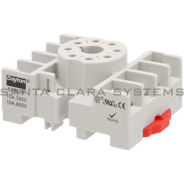 Dayton 5X852N 8-PIN Socket Base Product Image