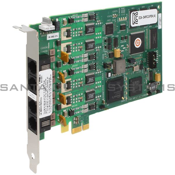Dialogic D4PCIUFEQ Combined Media Board | 310-935 Product Image