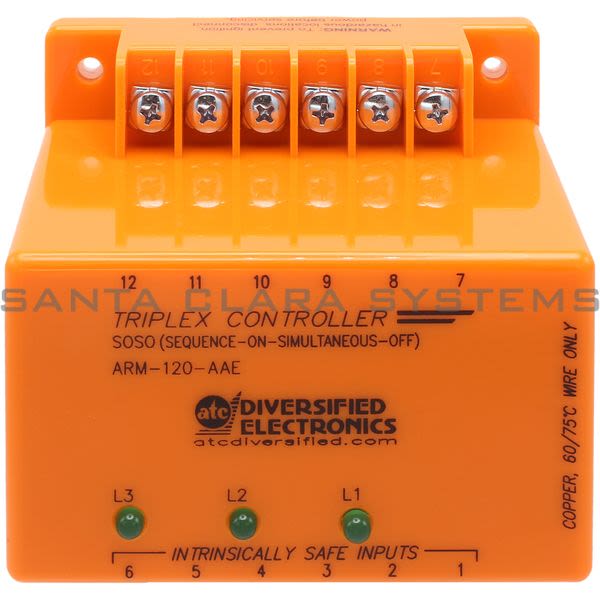 Diversified Electronics ARM-120-AAE Triplex Controller Product Image