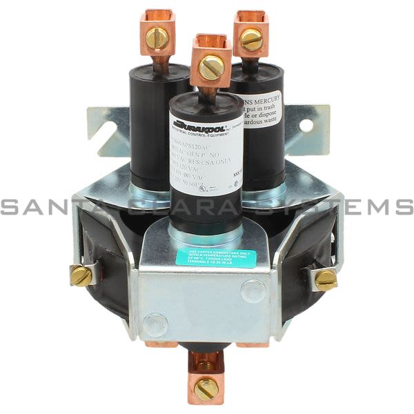 Durakool 3060APS120AC Mercury Displacement Relay with AC coil Product Image