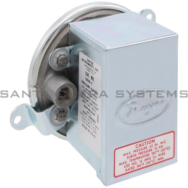 Dwyer 1910-1 Pressure Switch Product Image