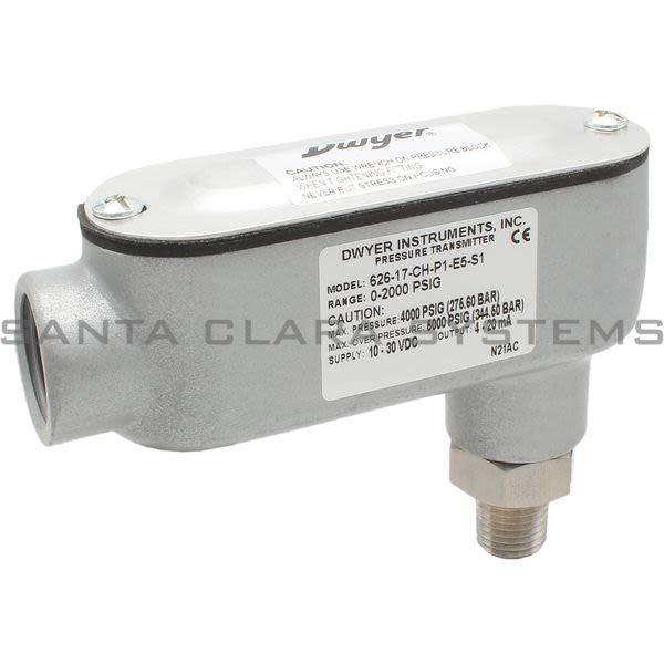 Dwyer 626-17-CH-P1-E5-S1  Pressure Transmitter Product Image