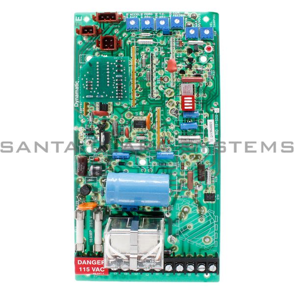 Dynamatic 155306 Main Control Board for Dynamatic 4000/4050 Controller Product Image