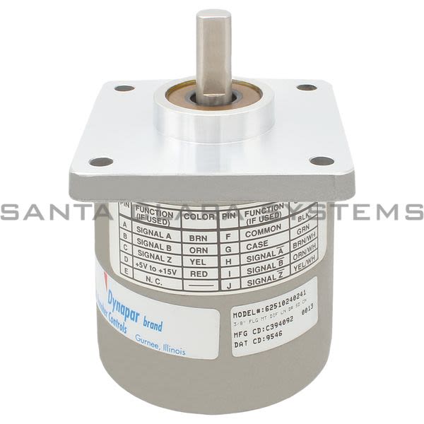 Dynapar 62510240241 Encoder | Danaher Product Image