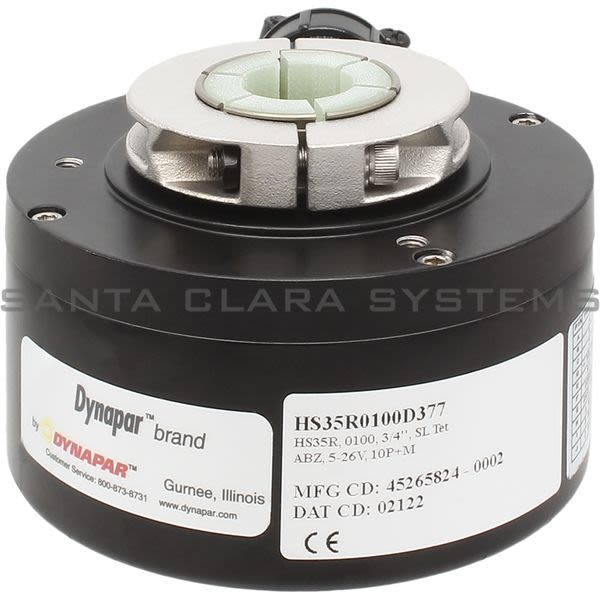 Dynapar HS35R0100D377 Heavy Duty Hollowshaft Encoder Product Image