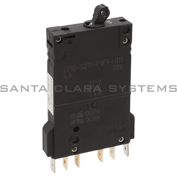 E-T-A 2210-S211-P1F1-H111-4A Thermal Magnetic Circuit Breaker Product Image