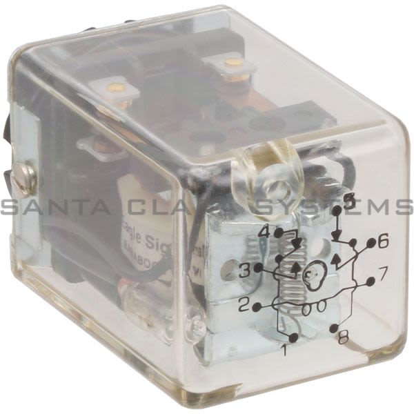 Eagle Signal 22Q2CA12002 Relay Round Base 2-Pole | Danaher 22Q2CA120-02 Product Image