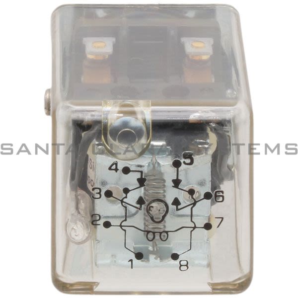 Eagle Signal 22Q2CA12002 Relay Round Base 2-Pole | Danaher 22Q2CA120-02 Product Image