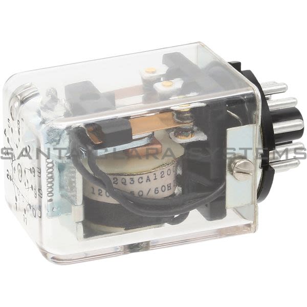 Eagle Signal 22Q3CA120-02 Relay 3Pole 120VAC Round Base Product Image