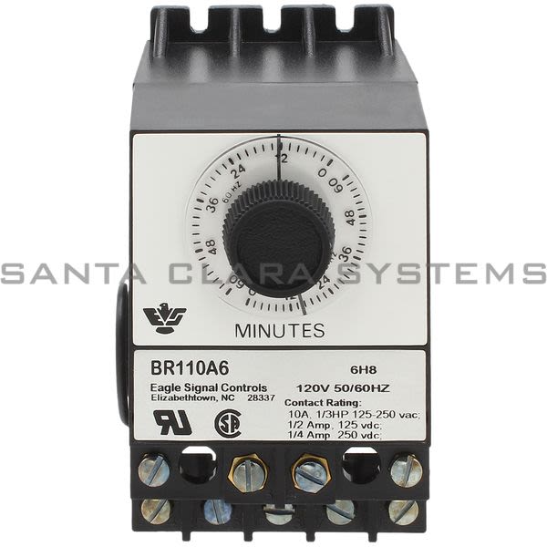 Eagle Signal BR110A6  Timer Delay Surface Mount 60-Min | Danaher Product Image
