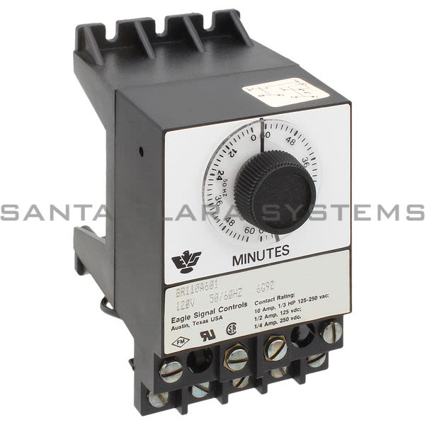 Eagle Signal BR110A601  Electric Reset Timer Surface Mounting 60Min | Danaher Product Image