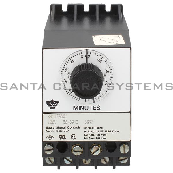 Eagle Signal BR110A601  Electric Reset Timer Surface Mounting 60Min | Danaher Product Image