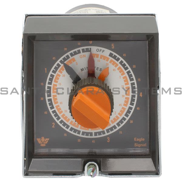 Eagle Signal HG103A6 Repeat Cycle Timer Electric Cycl-FLEX Panel Mtg 5-Min | Danaher Product Image