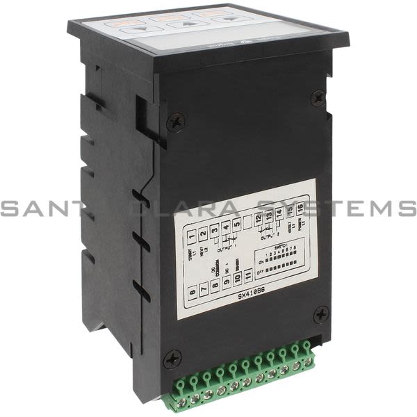 Eagle Signal SX410B6 Electronic Reset Timer Dual Setpoint LED | Danaher Product Image