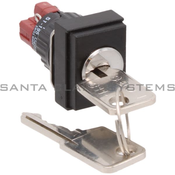 EAO 51-195.025D2 Switch Keylock 2POS DPST 5A 250V Product Image