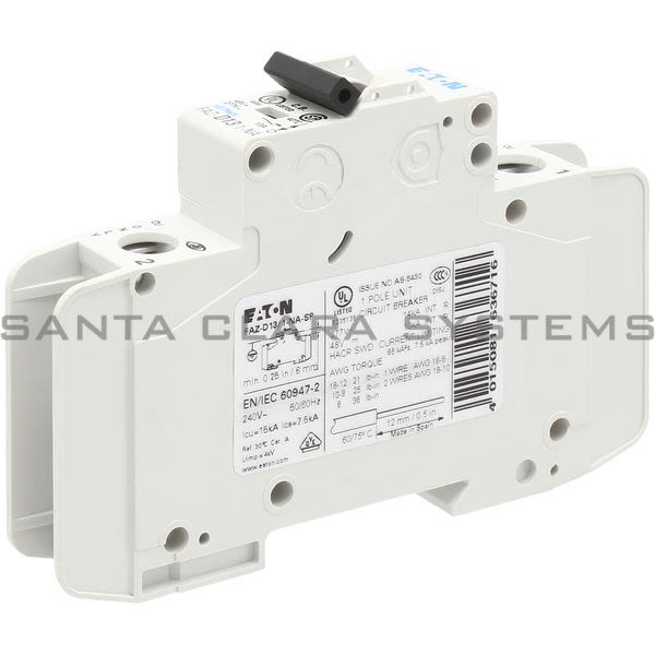 Eaton FAZ-D13-1-NA-SP Miniature Circuit Breaker Product Image