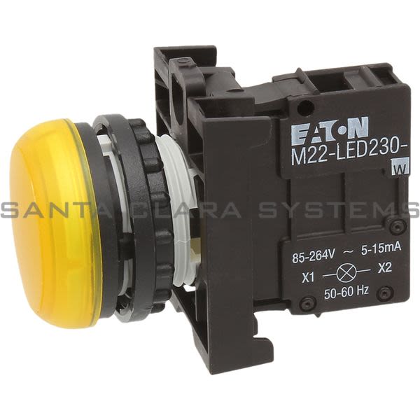 Eaton M22-L-Y-230W Indicator Light Product Image