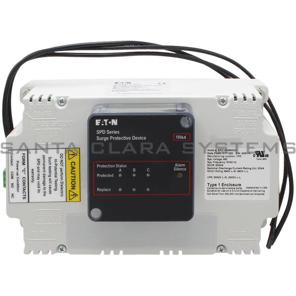 Eaton SPD160480D2C  Surge Protection Device Product Image