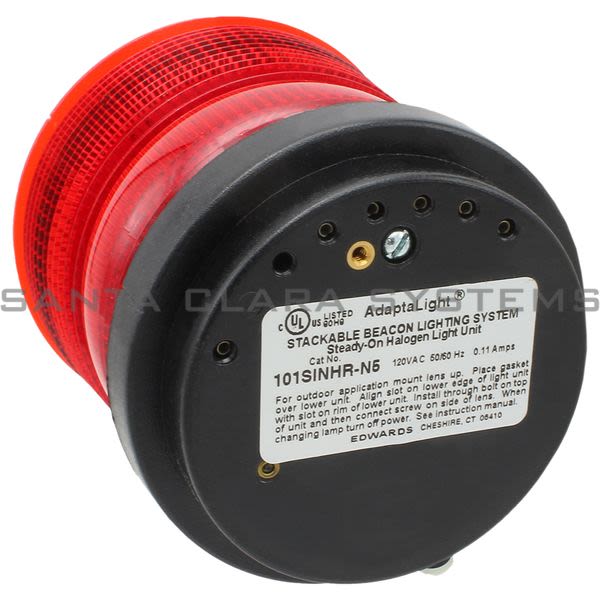 Edwards 101SINHR-N5 Stack Light | Red Product Image