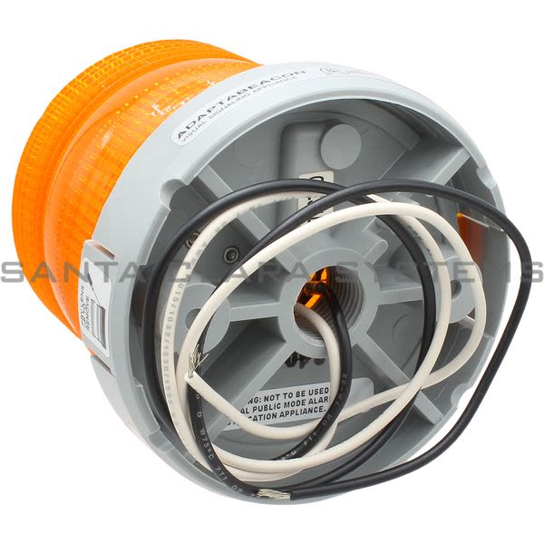 Edwards 48FINA-N5-25WH AdaptaBeacon Flashing Signal Light Product Image