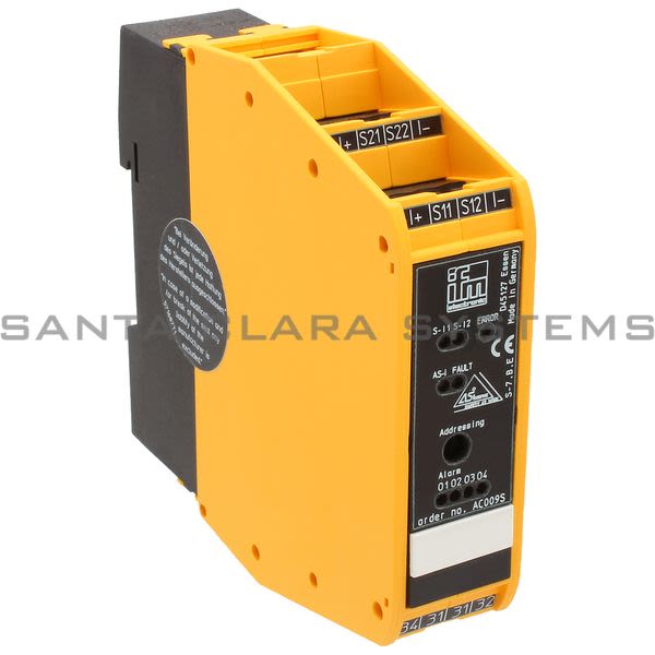 Efector AC009S Safe Active AS-i Module | Smartline Safetymodule Product Image