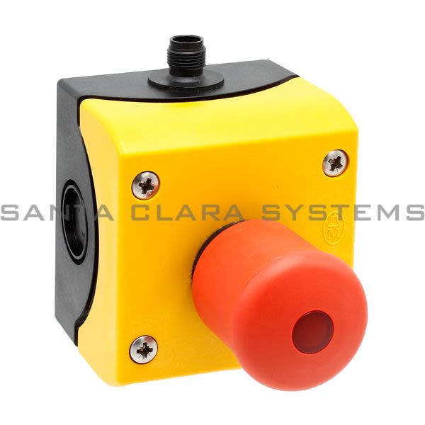 Efector AC010S Illuminated E-STOP with integrated AS-i Connection | E-stop illuminated IP67 Product Image