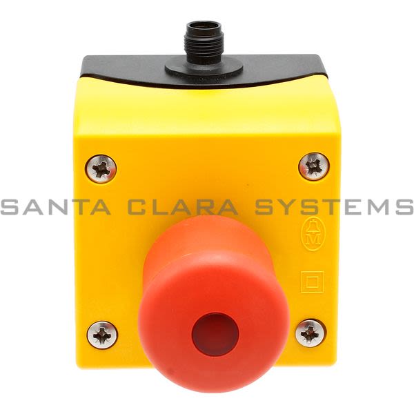 Efector AC010S Illuminated E-STOP with integrated AS-i Connection | E-stop illuminated IP67 Product Image