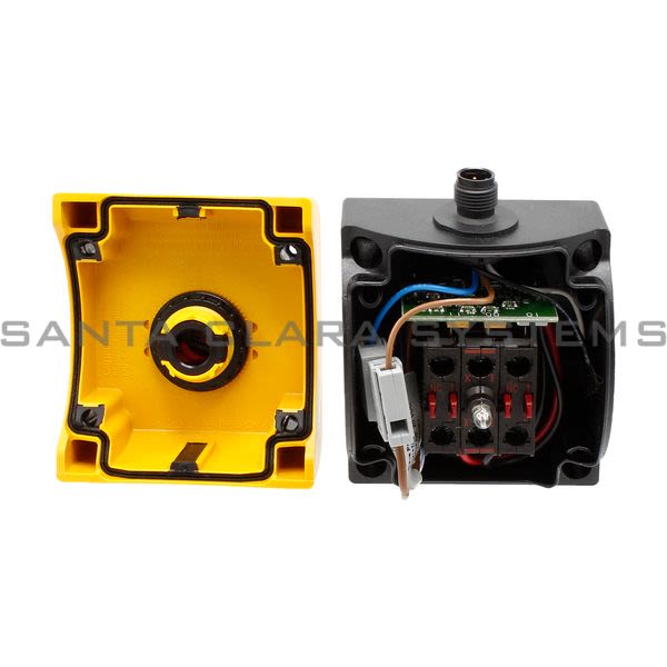 Efector AC010S Illuminated E-STOP with integrated AS-i Connection | E-stop illuminated IP67 Product Image