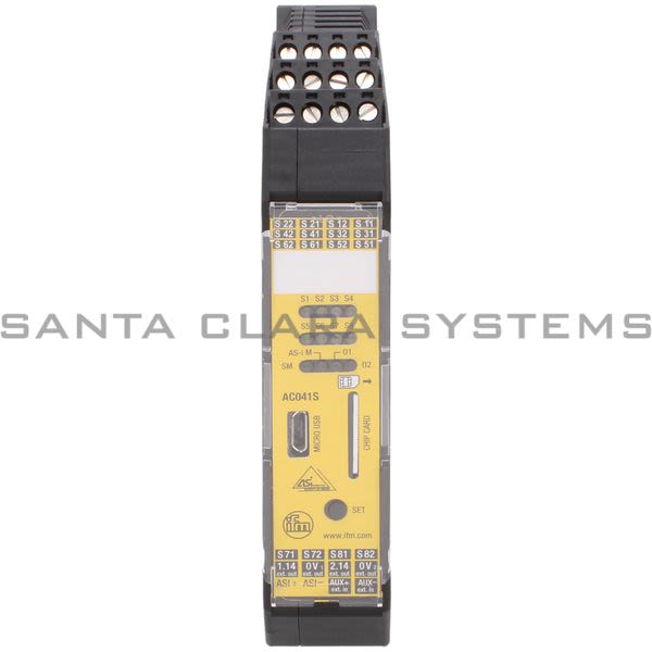 Efector AC041S AS-i Safety Monitor | Safety Monitor / 2 channel PNP Product Image