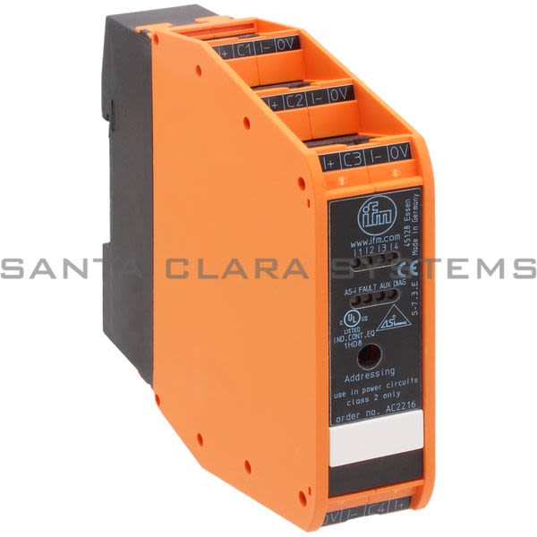 Efector AC2216 Active AS-i Module | SmartLine25 4AI (C) C IP20 Product Image