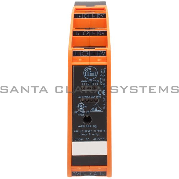 Efector AC2216 Active AS-i Module | SmartLine25 4AI (C) C IP20 Product Image