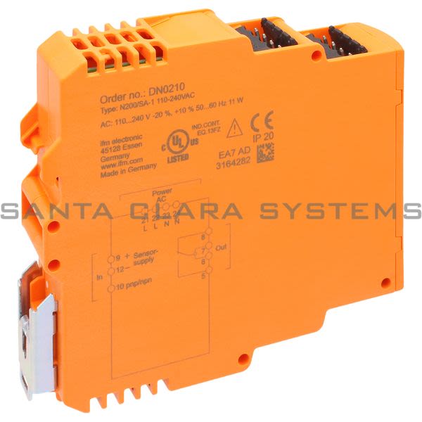 Efector DN0210 Switching Amplifier Product Image