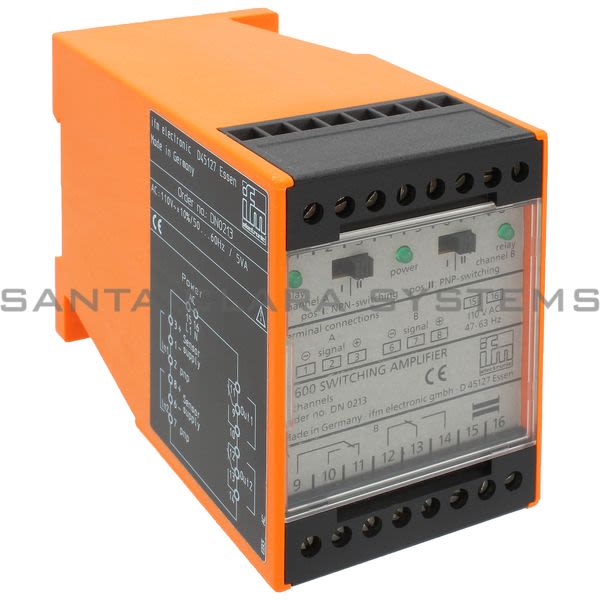 Efector DN0213 Amplifier | N600/110VAC/0.08A Product Image