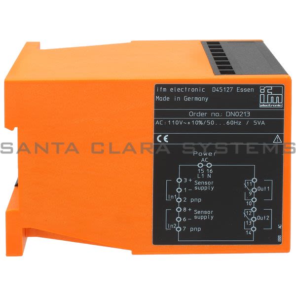 Efector DN0213 Amplifier | N600/110VAC/0.08A Product Image