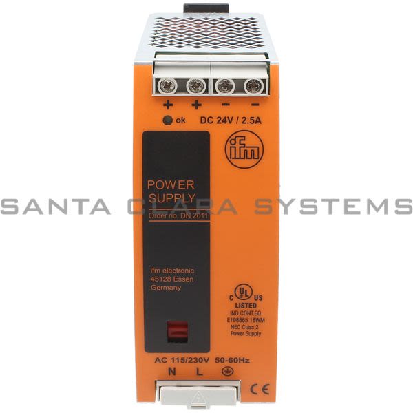 Efector DN2011 Power Supply | POWER SUPPLY/24VDC/2.5A Product Image