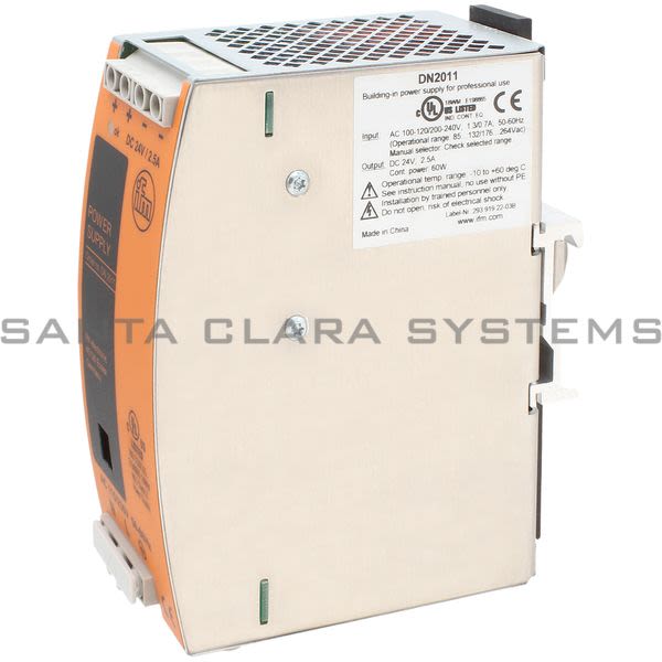 Efector DN2011 Power Supply | POWER SUPPLY/24VDC/2.5A Product Image