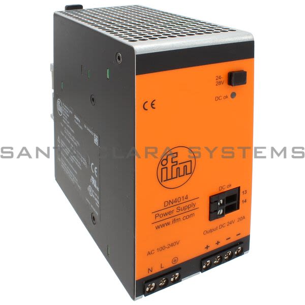 Efector DN4014 Power Supply | PSU-1AC/24VDC-20A Product Image