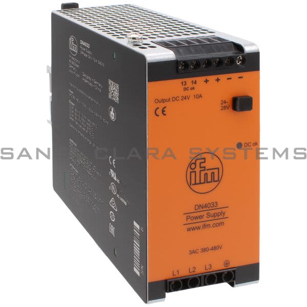Efector DN4033 Power Supply | PSU-3AC/24VDC-10A Product Image