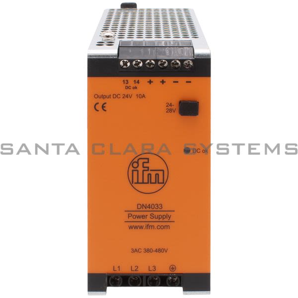 Efector DN4033 Power Supply | PSU-3AC/24VDC-10A Product Image