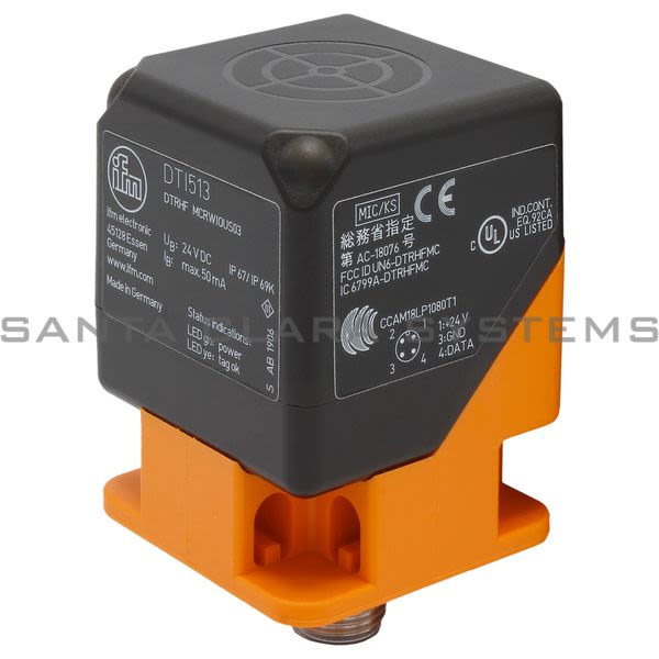 Efector DTI513 RFID read/write head HF | DTRHF MCRWIOUS03 Product Image