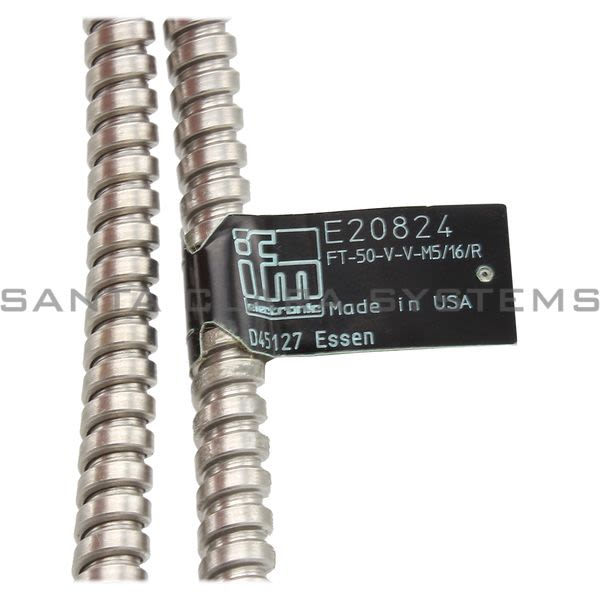 Efector E20824 Fiber Optic Sensor | FT-50-V-V-M5/16/R Product Image