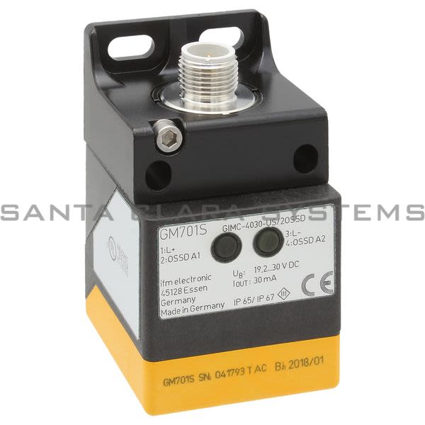 Efector GM701S  Fail-safe Inductive Sensor | GIMC-4030-US/2OSSD Product Image