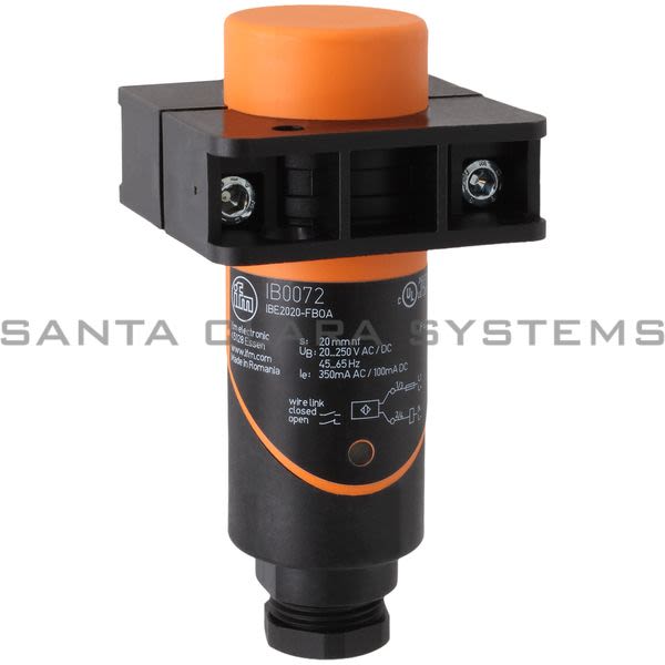 Efector IB0072 Inductive Sensor | IBE2020-FBOA/RT Product Image