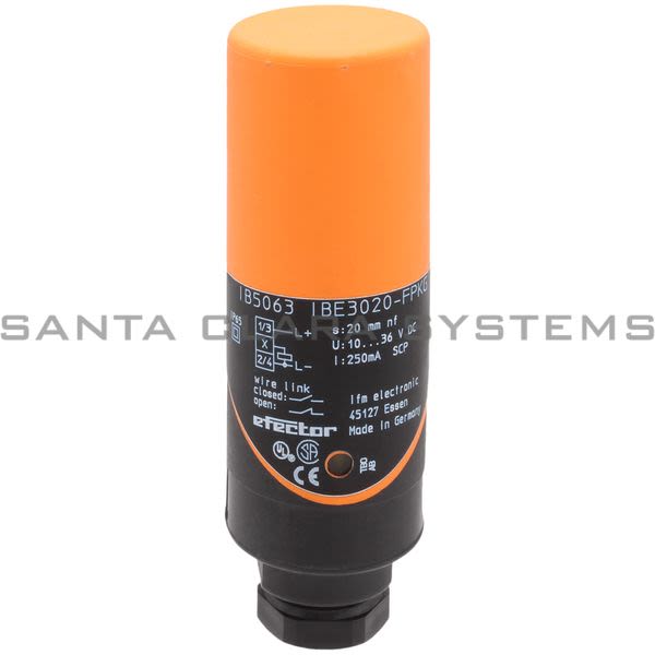 Efector IB5063 Inductive Sensor | IBE3020-FPKG Product Image