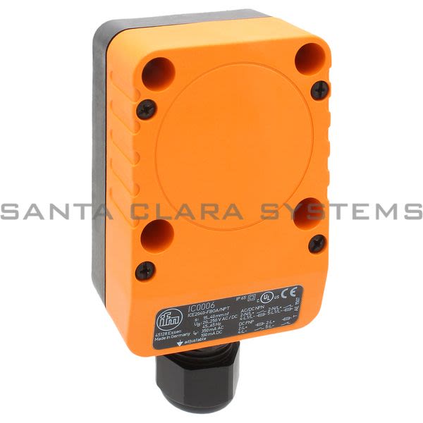 Efector IC0006  Inductive Sensor | ICE2040-FBOA/NPT/RT Product Image