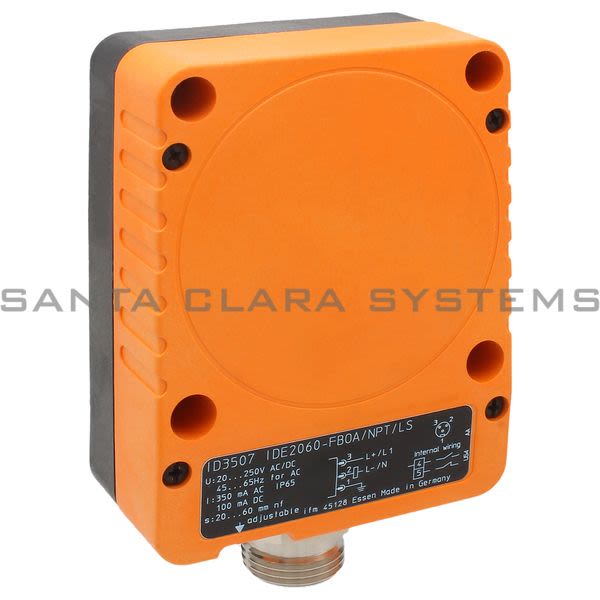 Efector ID3507  Inductive Sensor | IDE2060-FBOA/NPT/LS300L RT Product Image